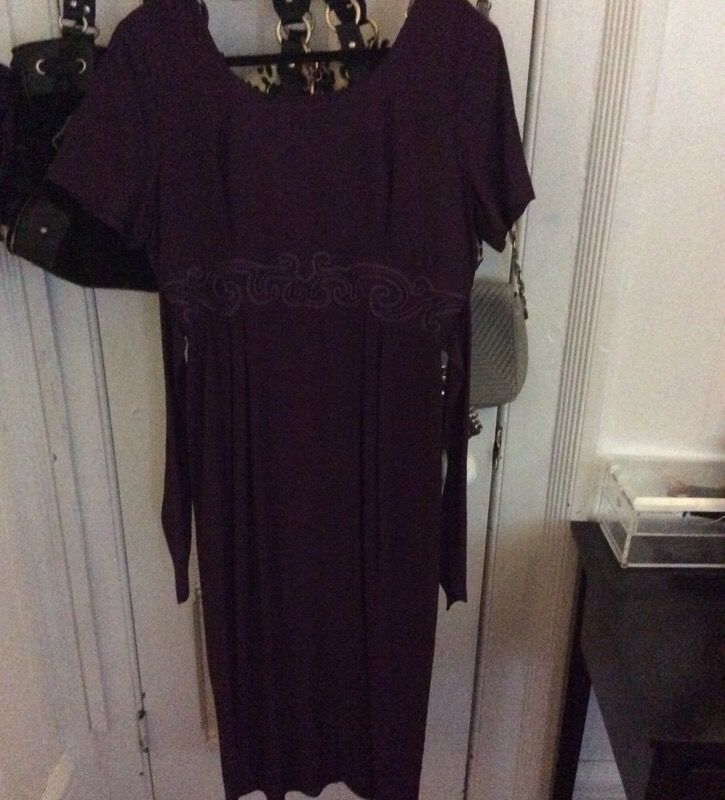 Purple dress size 8