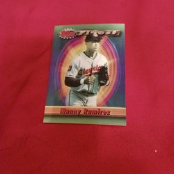 Manny Ramirez Finest Card 