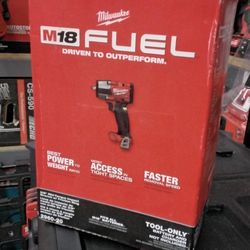 MILWAUKEE M18 FUEL  3/8" MID- TORQUE IMPACT WRENCH W/ FRICTION RING (TOOL ONLY)