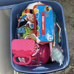 Bucket Of Kids Toys For Saleee