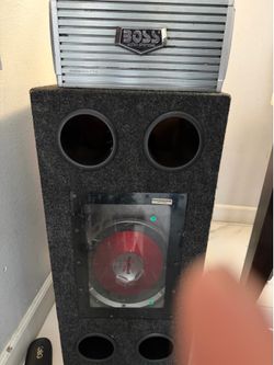 2 Subwoofer Sony Xplod 12”, Amplifier Boss