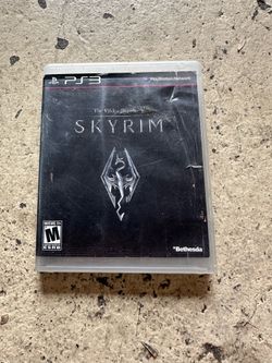 Skyrim the elder scrolls V PS3