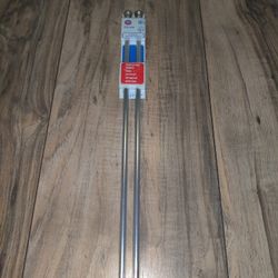 vintage Boye Size 10½ Aluminum Knitting Needles in Original Package. Packaging has some wear from age and storage. Sold as is.

