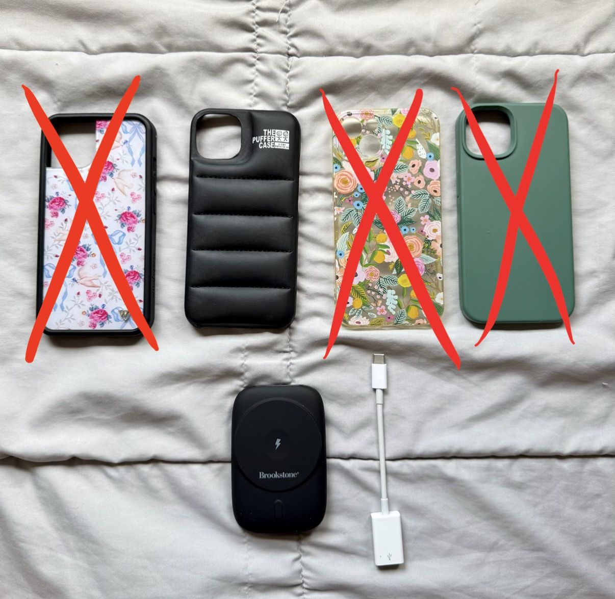 iPhone 13 phone case and accessories - $5 each
