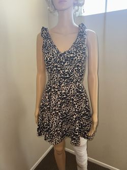 Cheetah Print Crystal Doll Dress - Size 3
