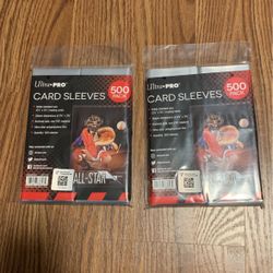 Ultra pro 1000 Penny Sleeves BRAND NEW sealed Pokemon Topps Prizm Hoops Panini