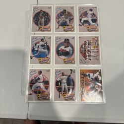 90 U.D.  Reggie Jackson HOF Heroes Complete Set