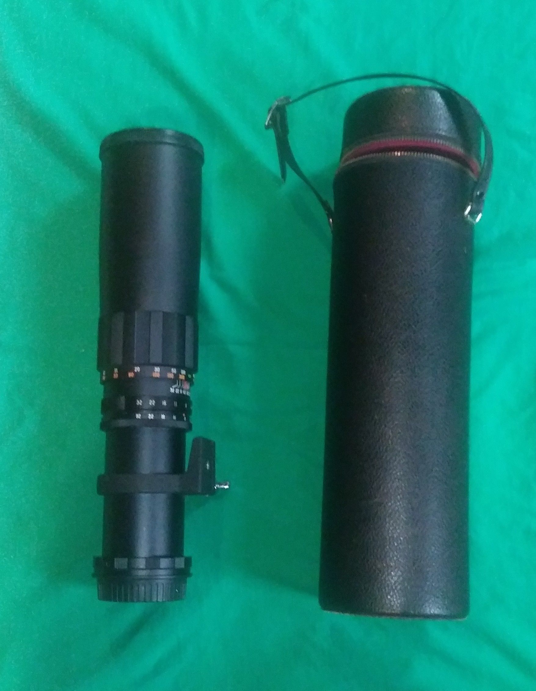 Tele Astranar 400mm lens film dslr camera