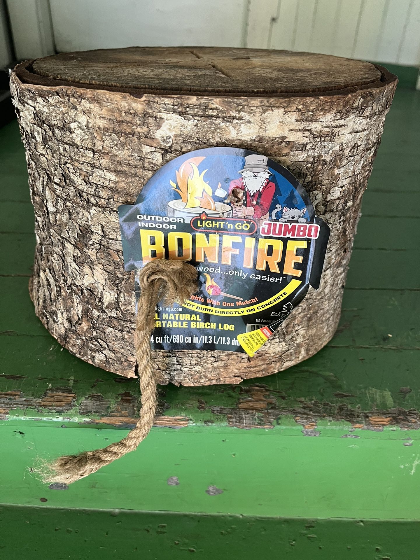 Bonfire Log