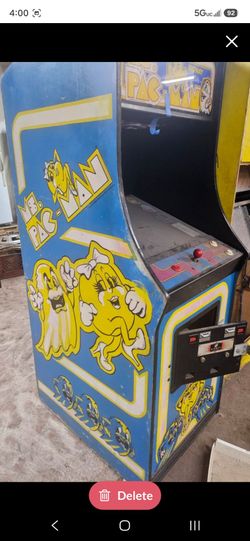 Arcade 80s Ms Pacman Cabient