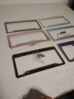 Ladies And Democrat License Plate Covers (Hardware Included)