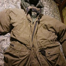 Good Used Like New RFT Men's Winter Coat Large