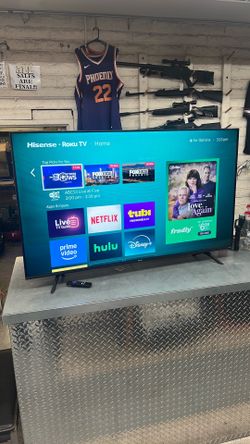 Hisense 58” 4K UHD LED LCD Roku Smart TV 58R6E3