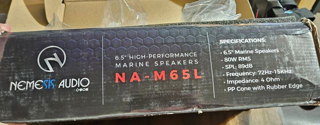 6.5" Marine Speakers NA-M65L