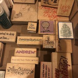 Arts And Crafts/Rubber Stamp Set