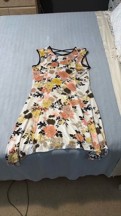 Floral Sleeveless Skater Dress