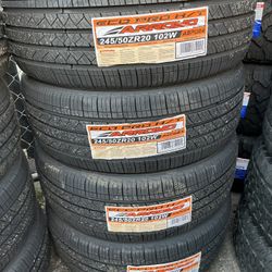 245/50/20 Arroyo  #4 New Tires Mount & Balance // Set De 4 Llantas Nuevas Instaladas Y Balanceadas