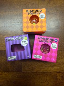 J’Adore Cube and Diamond Squishy
