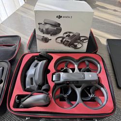 DJI Avata 2 FPV Drone Bundle w/ Goggles & Motion Controller – Excellent Condition