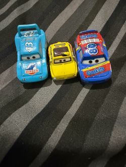 Disney Pixar Cars Diecast Mini Racers Lot Of 3