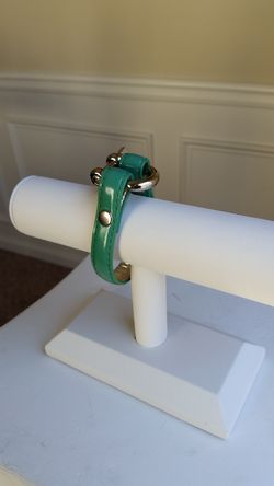 Omega Leather Bracelet