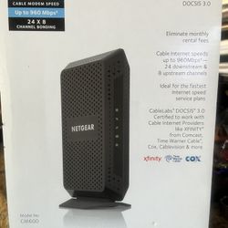 Netgear Cm600  DOCSIS 