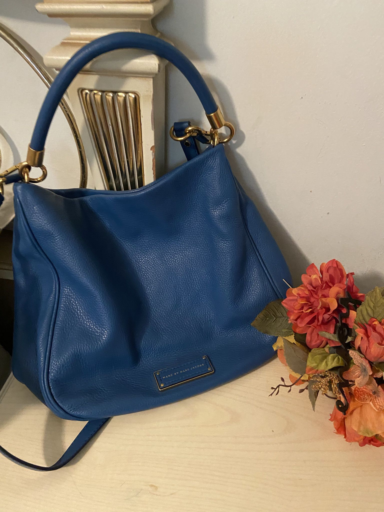 🍀💕Marc Jacobs All Leather Hobo style Bag