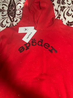 Red Spyder hoodie red vvs  XL