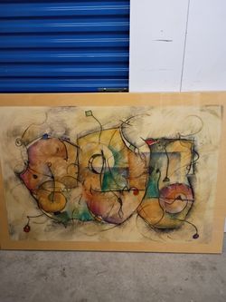 "Bravo" Title Painting By Artist Eric Waugh. Signed By Eric Waugh Himself 