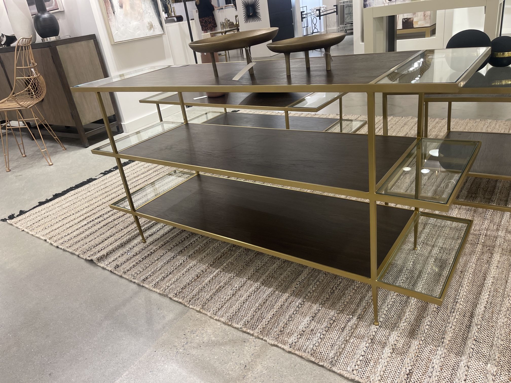 Console Table Carrick 60 X 18 “inch Dark Mahogany