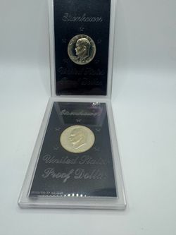 1974 S Eisenhower dollar