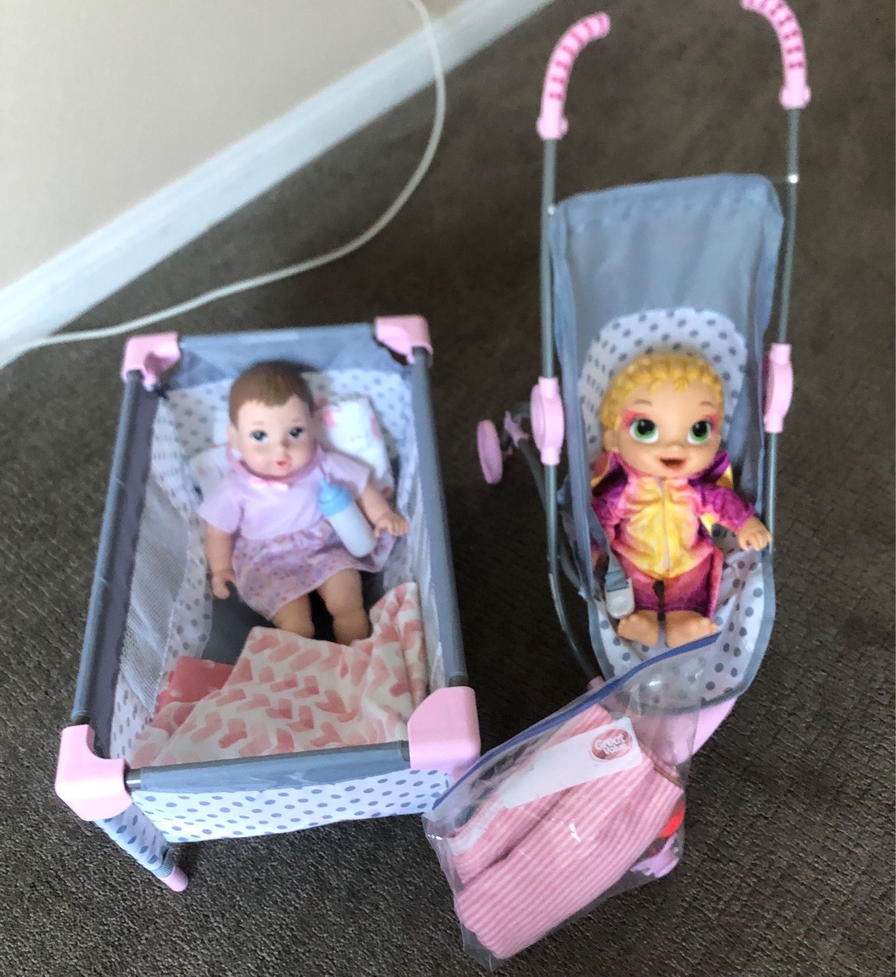 Doll play set