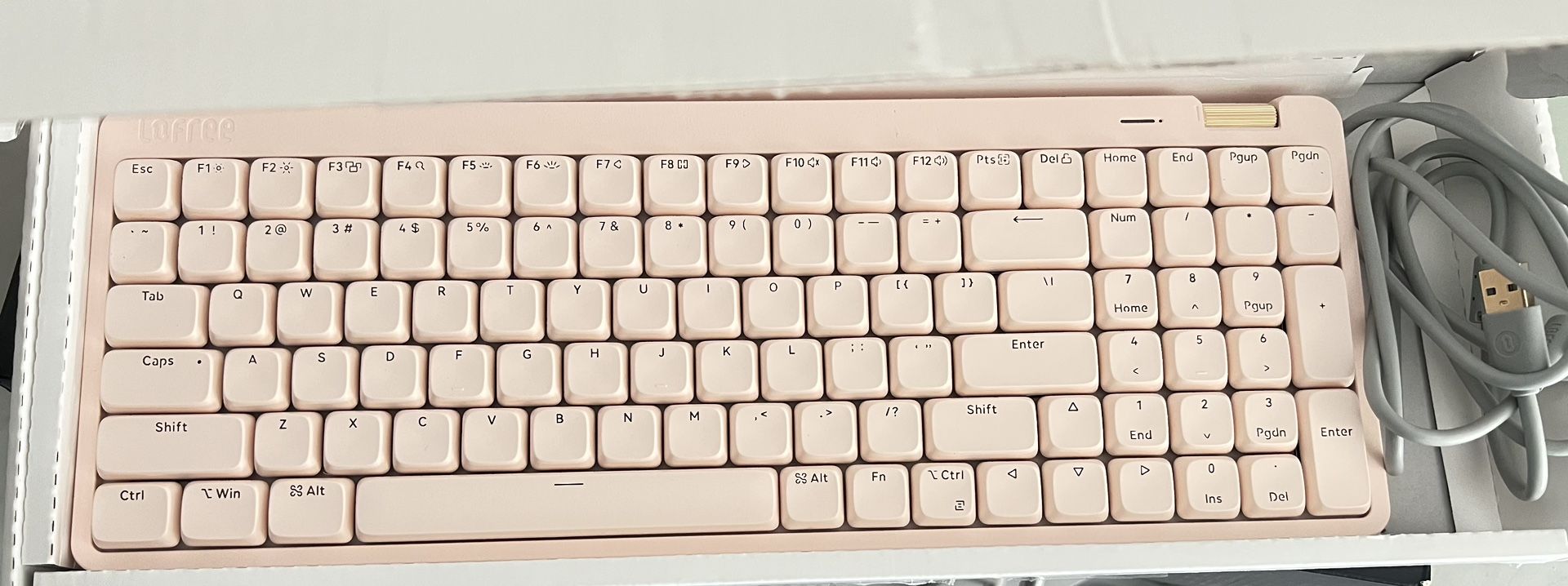 Lofree Bluetooth Wired And 2.4G Wireless  Mechanical Keyboard 