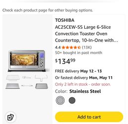 Toshiba Toaster Oven