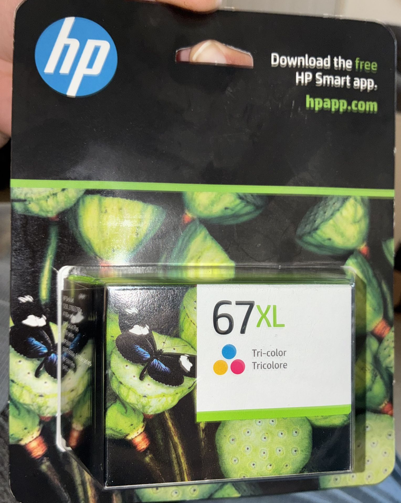 HP 67XL Tri-Color Ink New & Sealed
