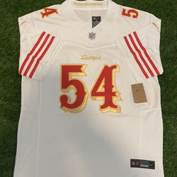San Francisco 49ers Fred Warner Rivalries Collection Vapor FUSE Jersey - Men’s XL