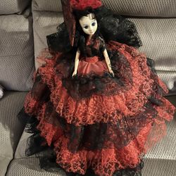 Spanish Doll 22” Tall
