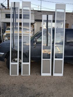 Dog door insert for sliding glass doors
