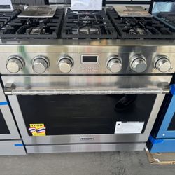 36ā - Thor Gas Range - 6 Burner / Stainless Steel