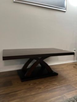 Modern Espresso Coffee Table