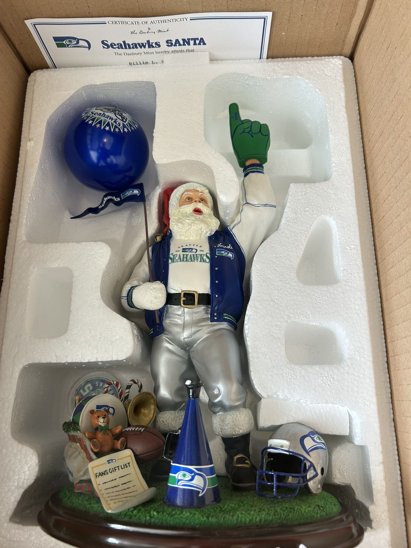 Seahawks Santa