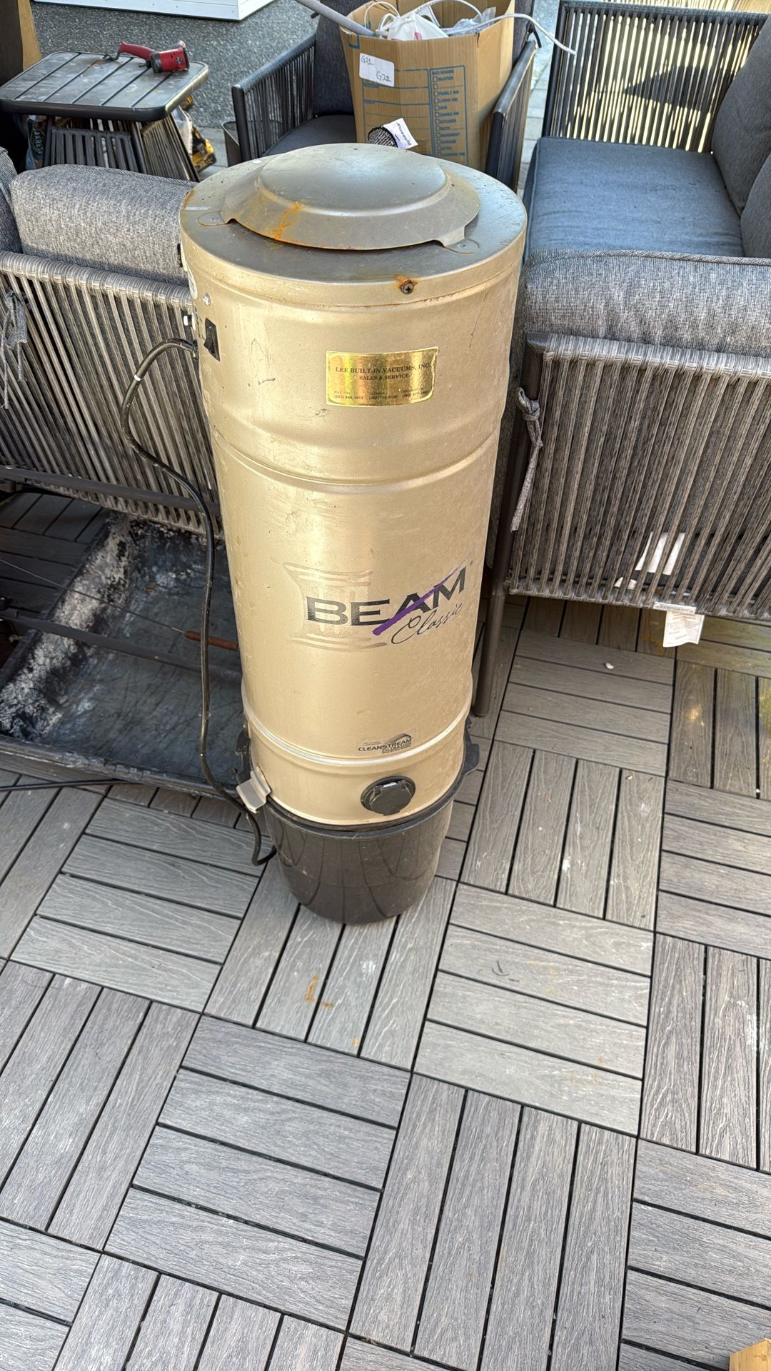 Beam 750 Classic Central Vacuum FREE!
