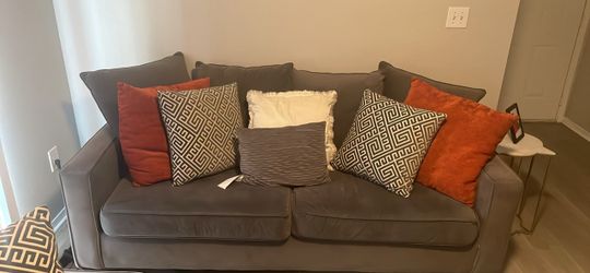 Sofa and loveseat