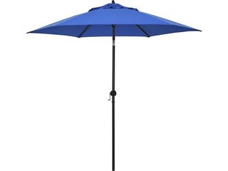 9ft Push Tilt Patio Umbrella