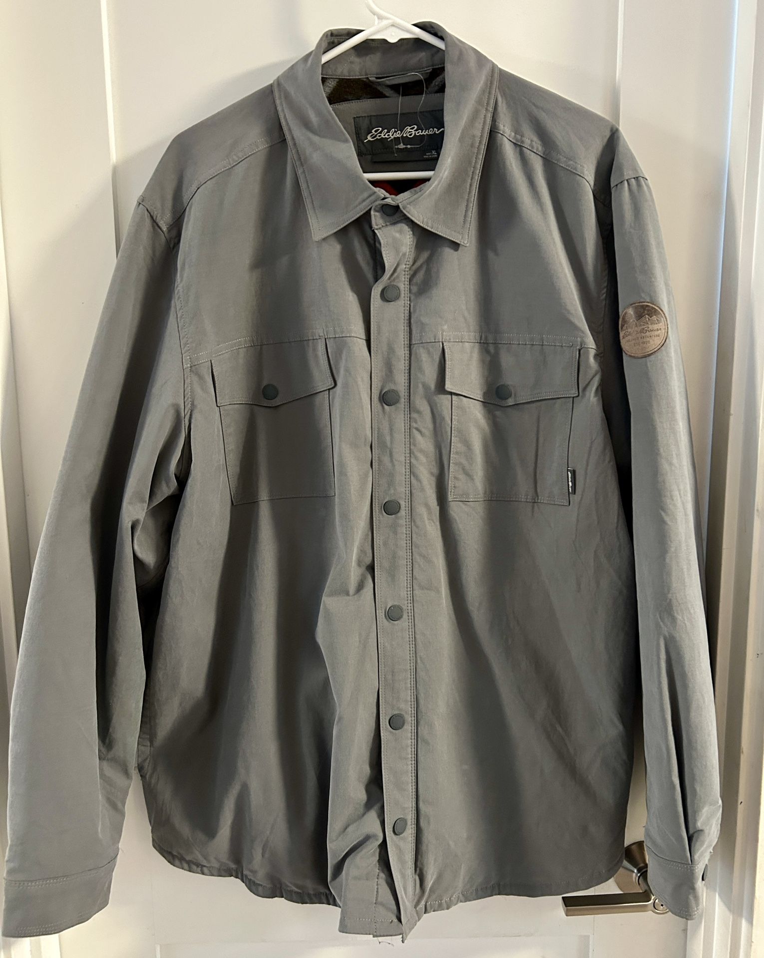 Eddie Bauer Fleece Lined Jacket Mens XL New