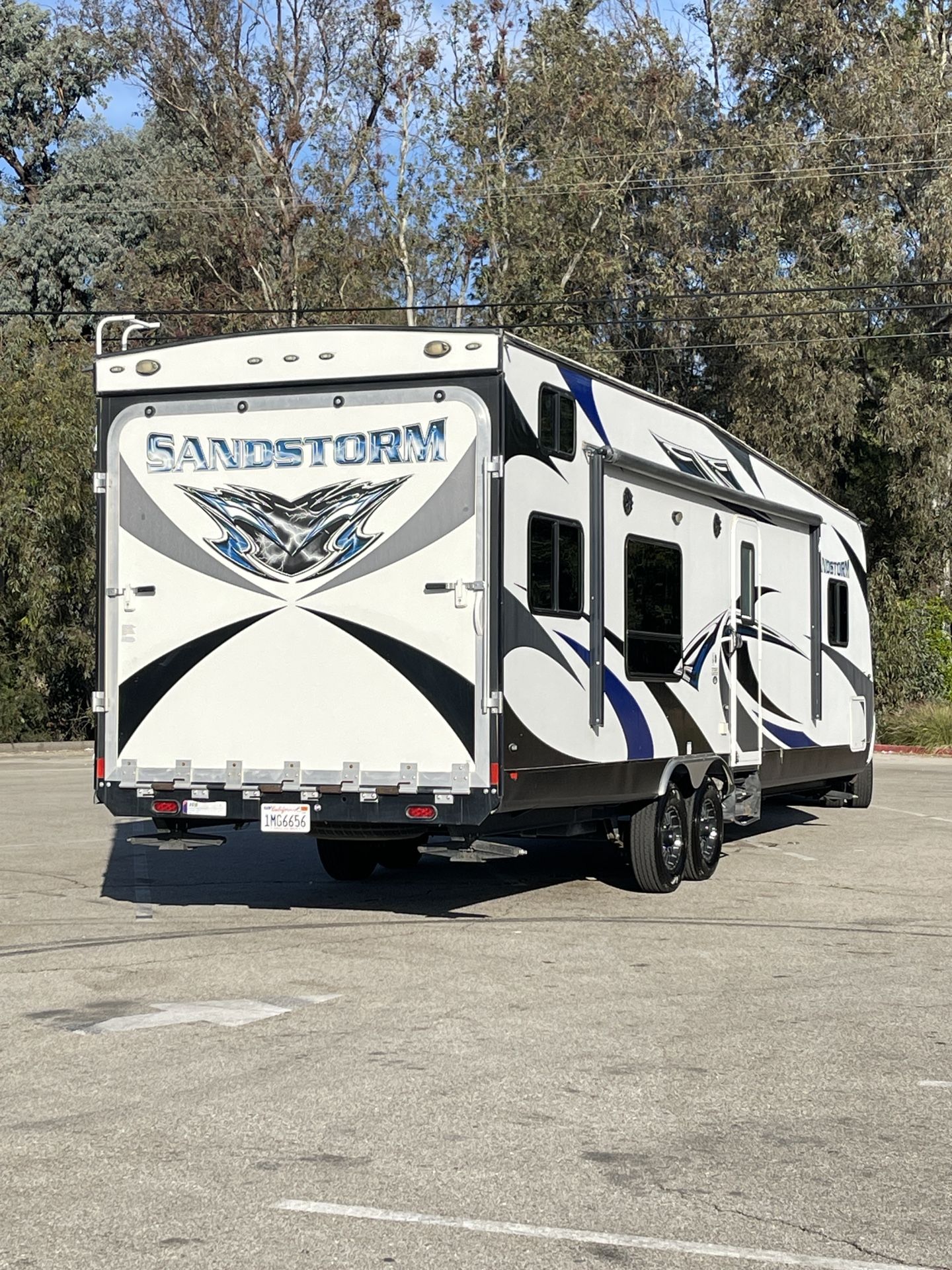 Toy Hauler 17 Ft Garage With Solar on Roof and Generator for Sale in