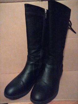 Bebe Girls Black Boots