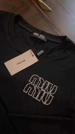 Miu Miu Black Long sleeve Top