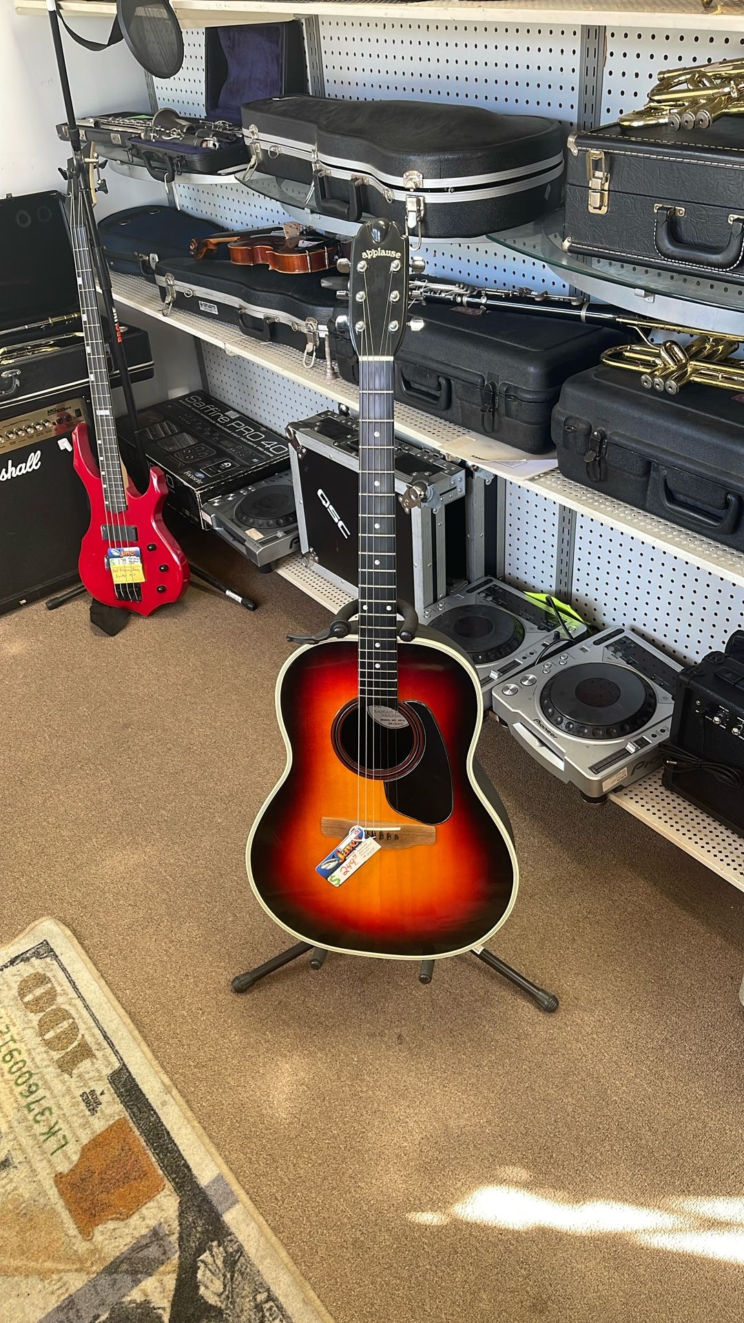 Applause Ae14 Electric/Acoustic Guitar