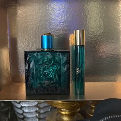 Versace Eros Toilette N Bag Set